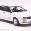 Model auta Audi Quattro, biela, 1981