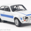 Model auta Ford Escort MK I RS 2000, biela/ Dekor, 1973