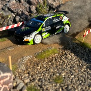 Model auta rally Škoda Fabia Rally2, No.23, Rallye WM, Rally Monte Carlo, 2023