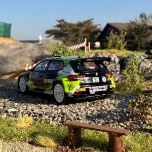 Model auta rally Škoda Fabia Rally2, No.23, Rallye WM, Rally Monte Carlo, 2023