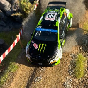 Model auta rally Škoda Fabia Rally2, No.23, Rallye WM, Rally Monte Carlo, 2023