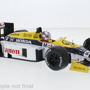 Model formuly Williams FW11, No.5, Canon Williams Honda Team
