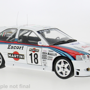 Model auta rally Ford Escort WRC, Rallye Sanremo, 1998, #18, G.Cunico - L.Pirollo