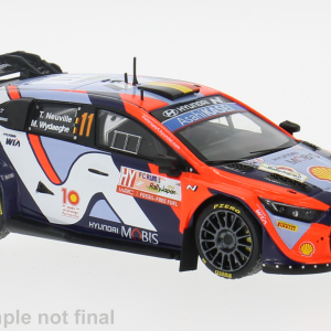 Model auta rally Hyundai i20 N Rally1, Rally WM, Rally Japan, 2024, #11, T.Neuville/ M.Wydaeghe