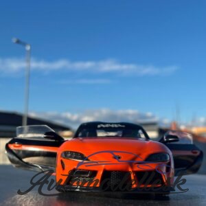 Model auta TOYOTA GR SUPRA STREETFIGHTER ORANGE STREETFIGHTER, 2024