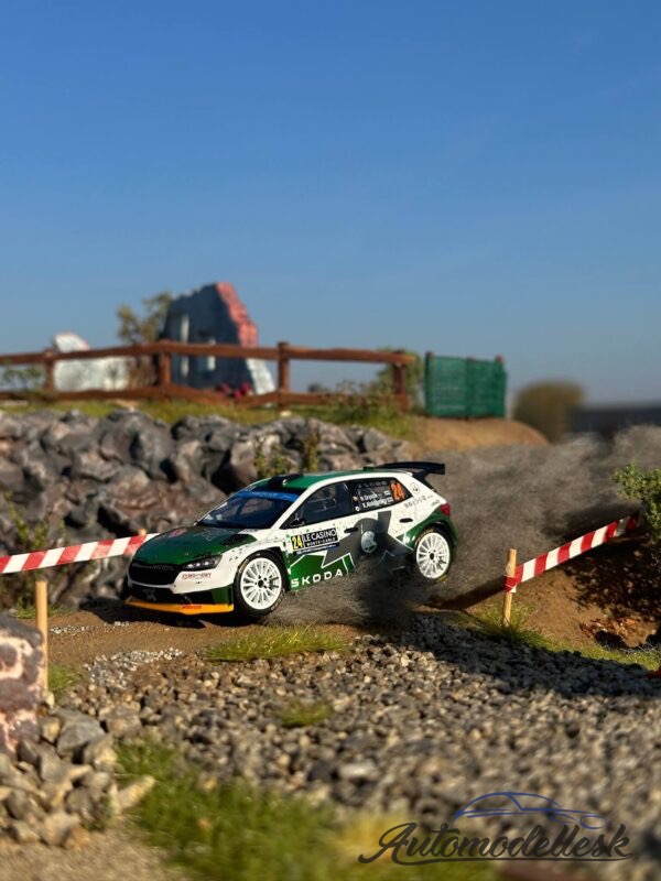 Model auta rally Škoda Fabia, No.24, WRC2, Rally Monte Carlo