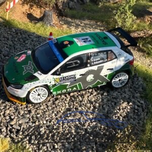 Model auta rally Škoda Fabia, No.24, WRC2, Rally Monte Carlo