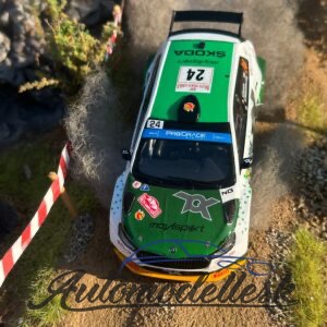 Model auta rally Škoda Fabia, No.24, WRC2, Rally Monte Carlo