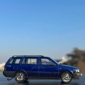 Model auta VW Golf III Variant, metalická-modrá, Pink Floyd, 1994