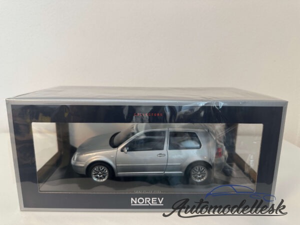 Model auta Volkswagen Golf GTI, strieborná, 1998