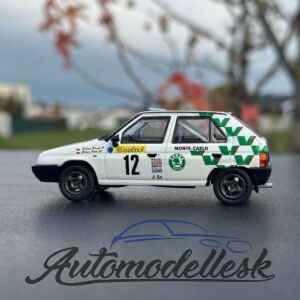 Model auta rally Škoda Favorit, Racing