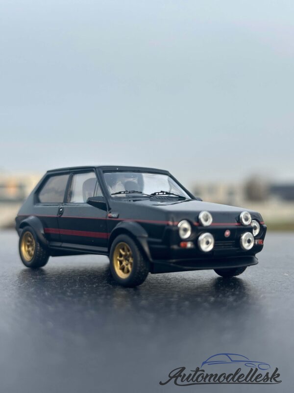 Model auta Fiat Ritmo Abarth, čierna, Gr.2 Ready to Race, 1979