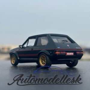 Model auta Fiat Ritmo Abarth, čierna, Gr.2 Ready to Race, 1979