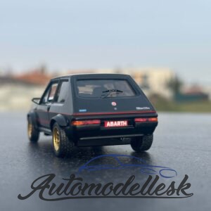 Model auta Fiat Ritmo Abarth, čierna, Gr.2 Ready to Race, 1979