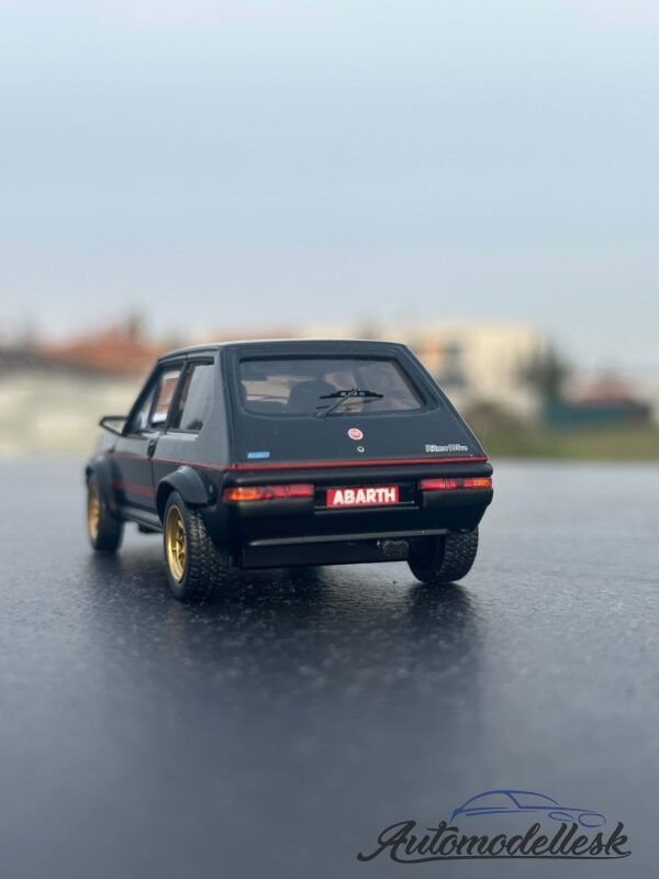 Model auta Fiat Ritmo Abarth, čierna, Gr.2 Ready to Race, 1979