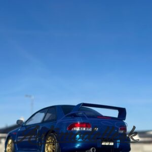 Model auta SUBARU IMPREZA 22B 22B SONIC BLUE, 1998