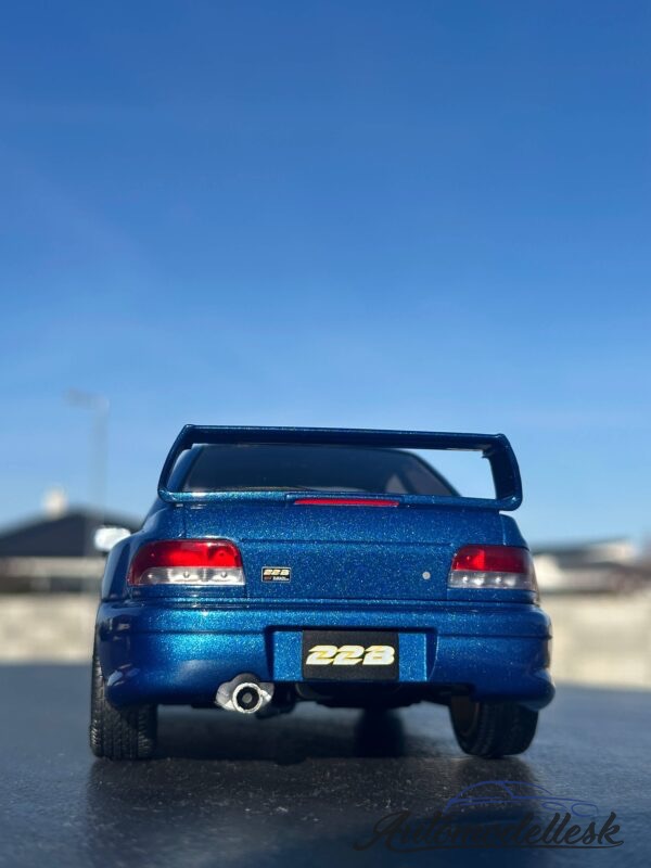 Model auta SUBARU IMPREZA 22B 22B SONIC BLUE, 1998