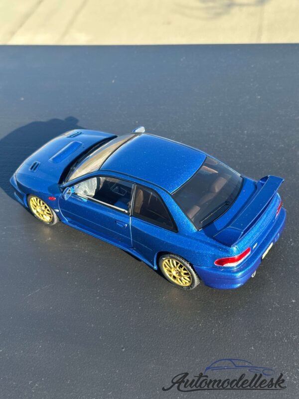 Model auta SUBARU IMPREZA 22B 22B SONIC BLUE, 1998