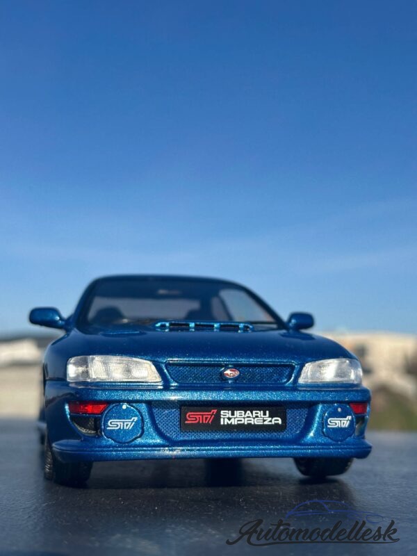 Model auta SUBARU IMPREZA 22B 22B SONIC BLUE, 1998