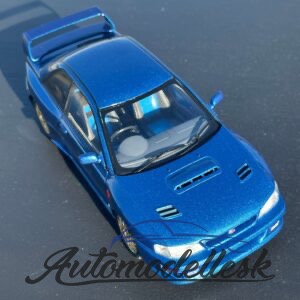 Model auta SUBARU IMPREZA 22B 22B SONIC BLUE, 1998