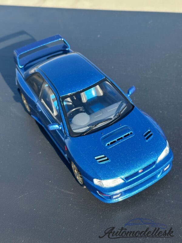 Model auta SUBARU IMPREZA 22B 22B SONIC BLUE, 1998