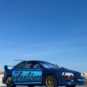 Model auta SUBARU IMPREZA 22B 22B SONIC BLUE, 1998